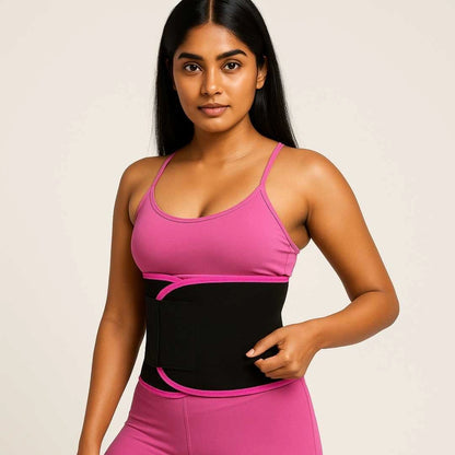 Sweat Slimming Belt – Adjustable Waist & Back Support