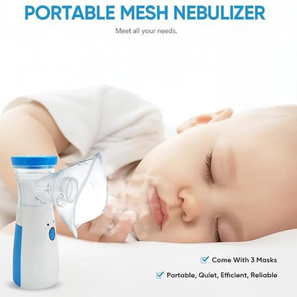 Portable Ultrasonic Rechargeable Mesh Nebulizer Machine