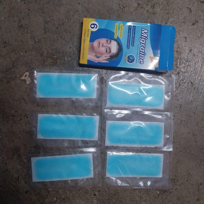 6 Pcs Migraine Cooling Headache Patch