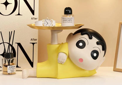 Shinchan Tray Holder – Cute Multipurpose Organizer for Desk & Home