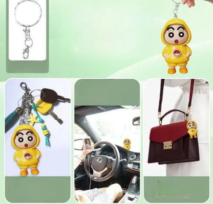 Shinchan fans 🤩 This face-changing keychain is breaking the internet! Limited Stock 🚨