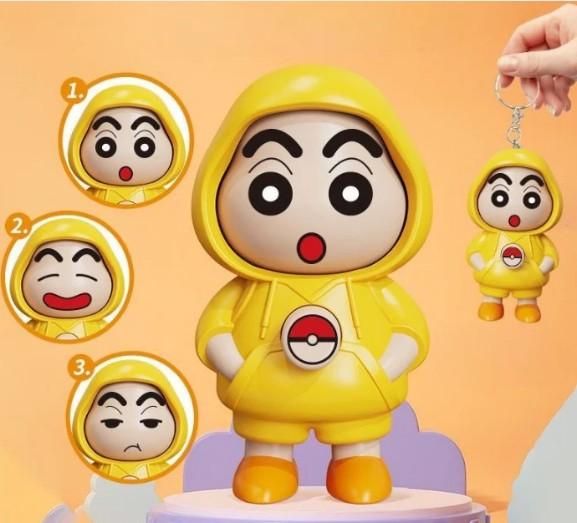 Shinchan fans 🤩 This face-changing keychain is breaking the internet! Limited Stock 🚨