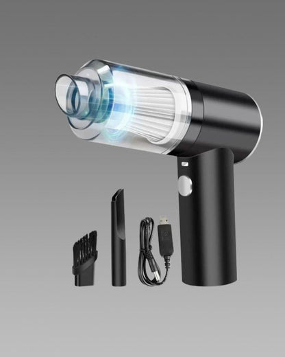 ✨ Portable Air Duster & Wireless Mini Vacuum Cleaner ⚡ 2-in-1 High-Power Dust Blower for Home, Car & Electronics