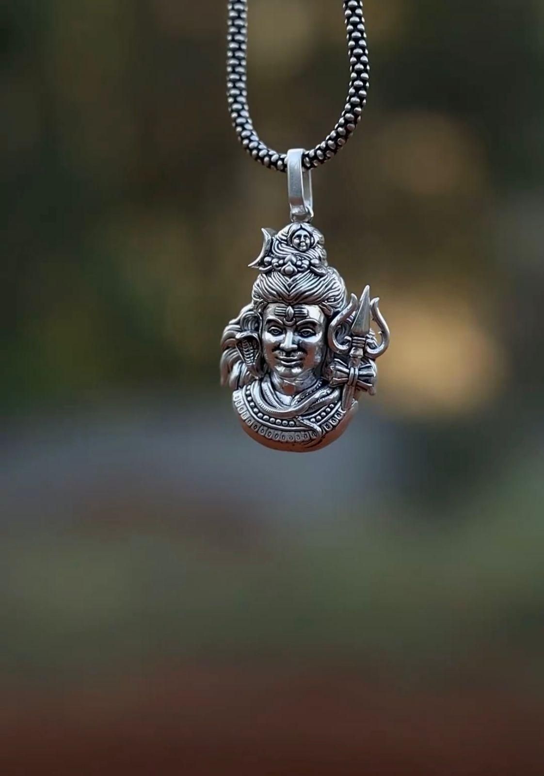 Lord Mahadev Pendant Chain