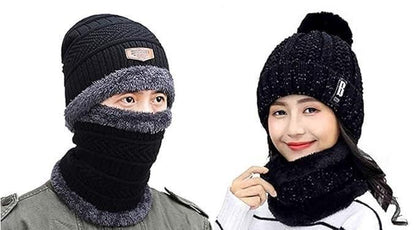 ❄️ Unisex Beanie & Neck Gaiter Set – Warm & Cozy set