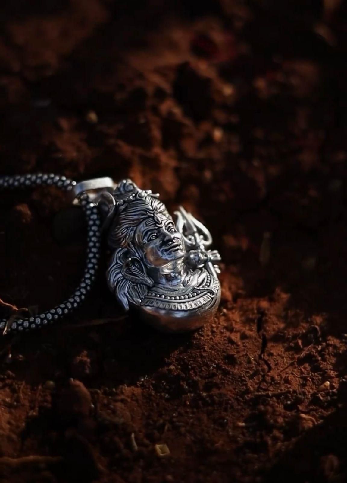 Lord Mahadev Pendant Chain