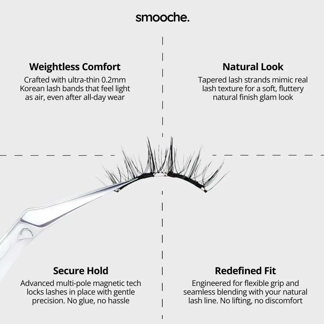 Magnetic Eyelashes Set (with Free Applicator)