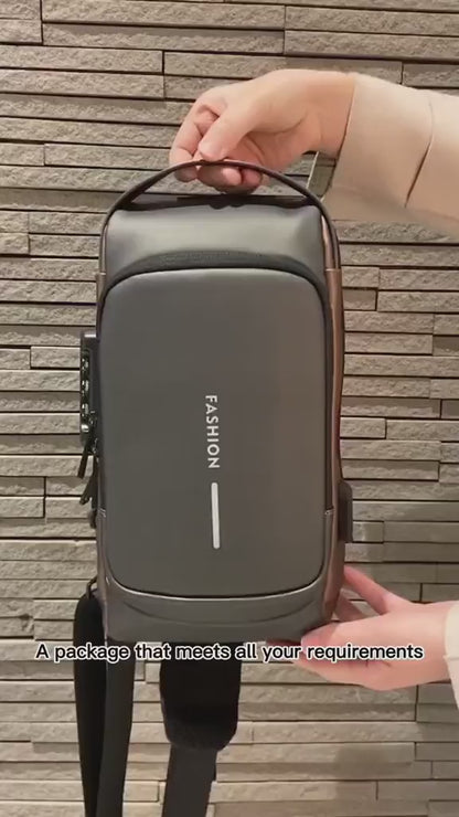 Sling Bag for Men & Women – Waterproof Crossbody Travel Chest Bag